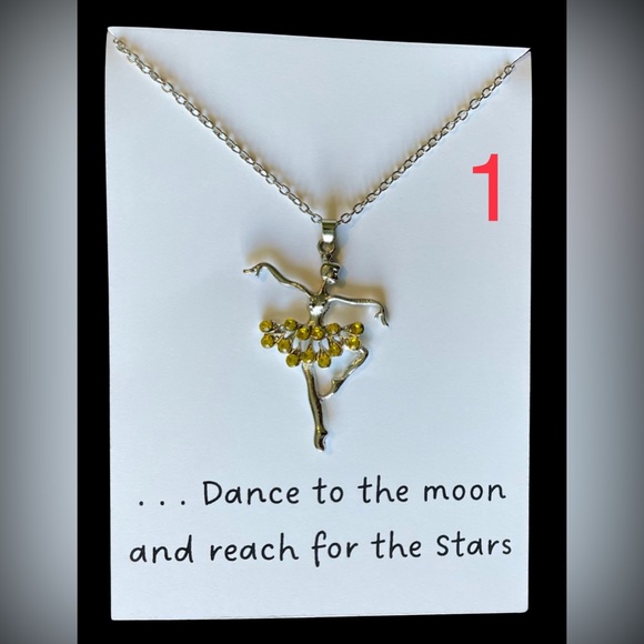 🆕 Ballerina Necklace - Yellow - Picture 7 of 12